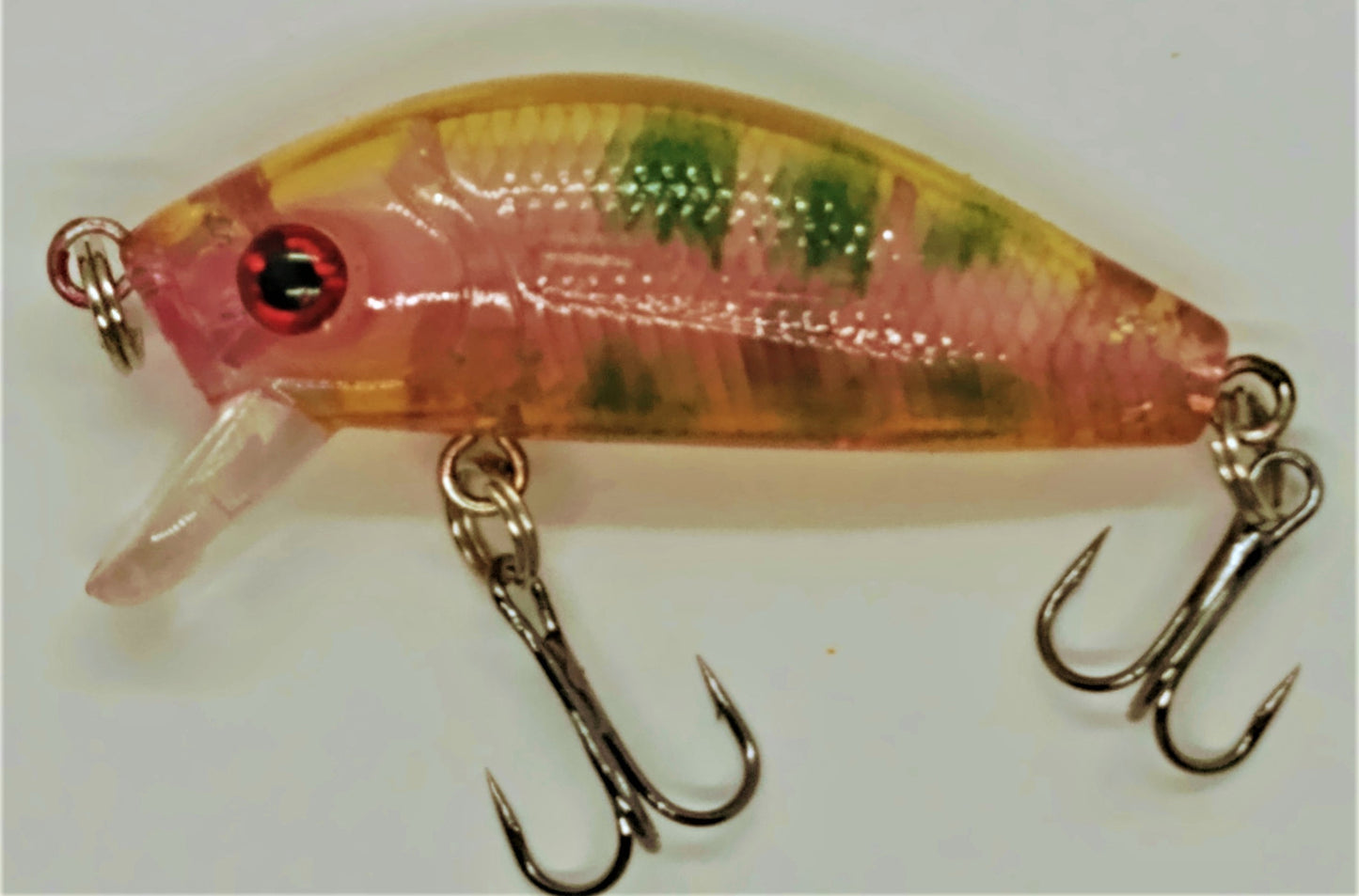 Buffalo Shad - Red Eye Burst- Translucent