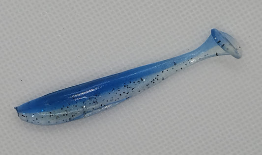 Paddle Tail Shad - Azure/Pearl