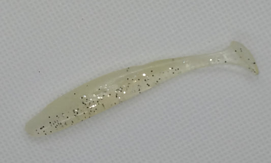 Paddle Tail Shad - White/Pearl