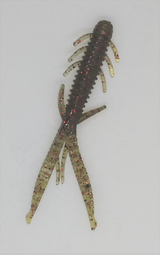 Soft Shrimp Lure - Speckled Berry