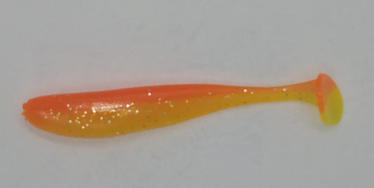 Paddle Tail Shad - Tangerine/Sherbert