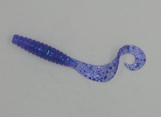 Curly Tail Grub - Azure