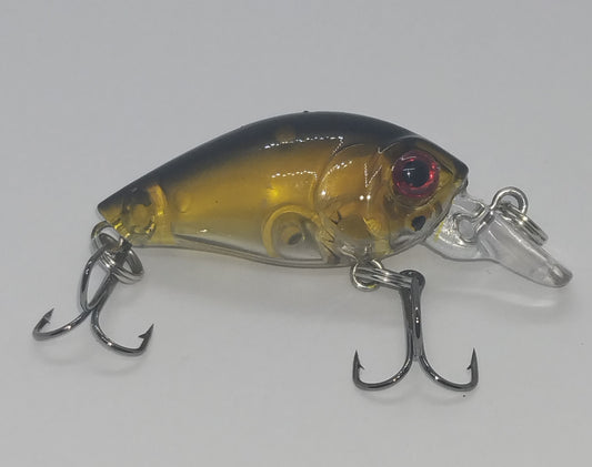 Translucent Crank Bait - Gold Rush-Red Eye