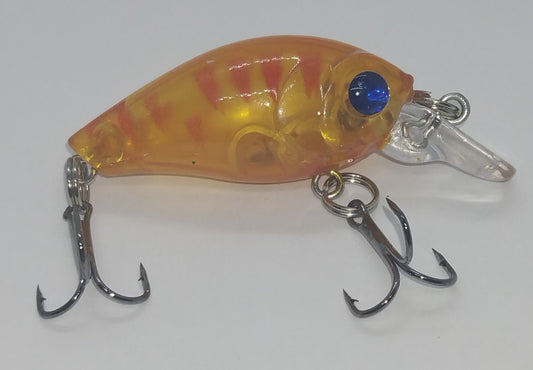 Translucent Crank Bait - Sunkist Blue Eyes