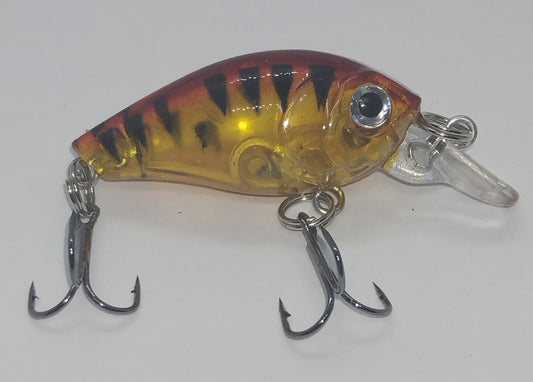 Translucent Crank Bait - Tiger Red