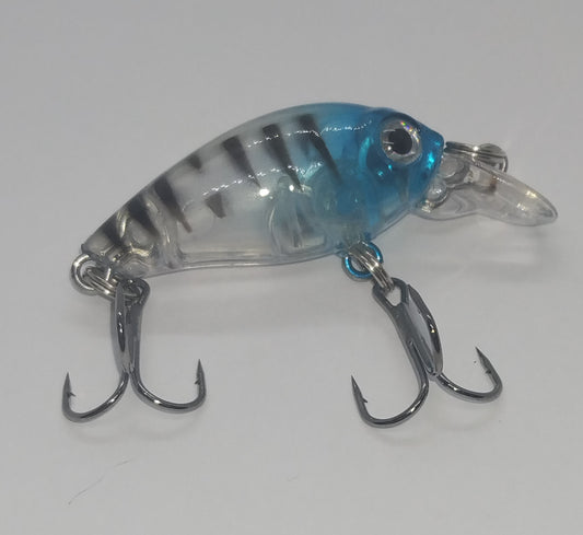 Translucent Crank Bait - Tiger Blue