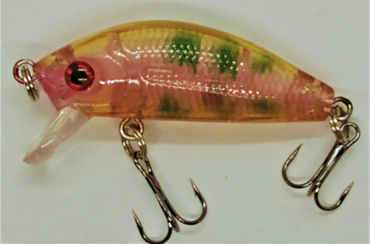 Buffalo Shad - Red Eye Burst- Translucent