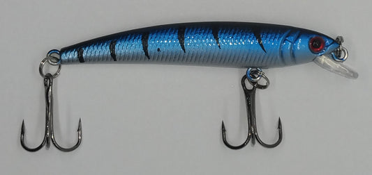 Minnow - Blue Tiger - Red Eye