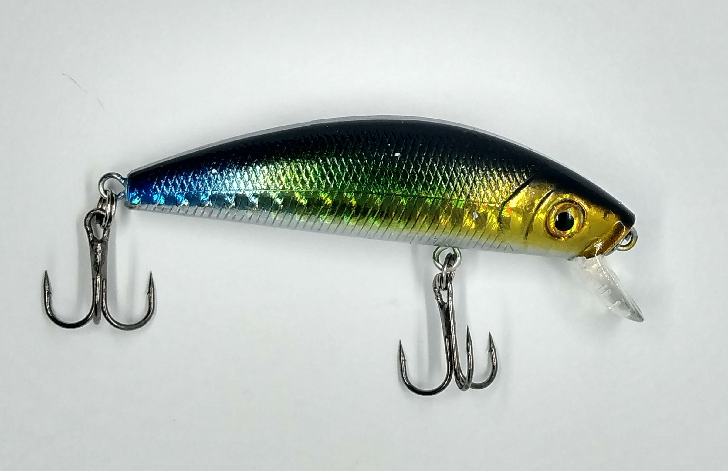 Hackled Shad - Seahawk-Carbon Fiber Printed – Rippin' Lips Lures