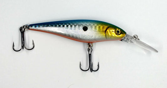 Deep Water Shad -Bluey Carbon Fiber Print