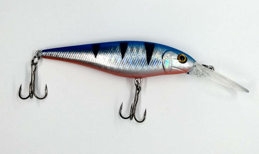 Deep Water Shad -Patriot Tiger- Carbon Fiber Print