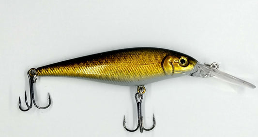 Deep Water Shad -Black Back - Carbon Fiber Print